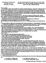 Đề thi thử Học sinh giỏi cấp tỉnh môn Hóa học Lớp 12 - Năm học 2021-2022 (Có đáp án)